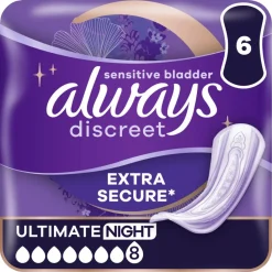 Always Inkontinens<Discreet Ultimate Night Inkontinensbind