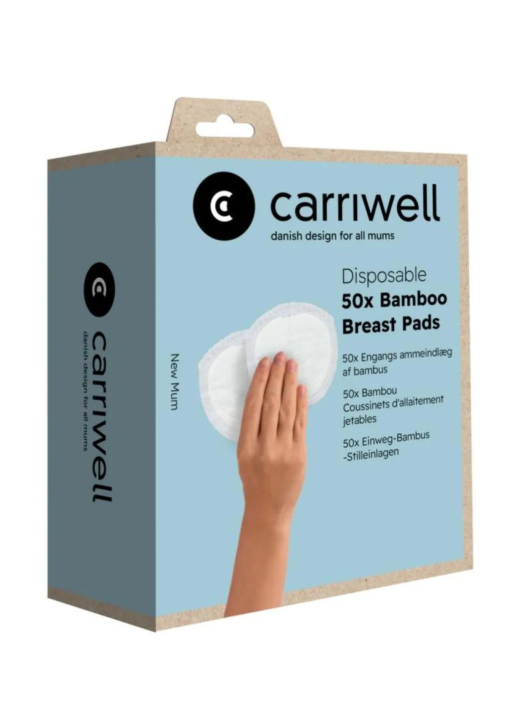 Carriwell Disposable Bamboo Breast Pads<Børn Ammepuder|Sengetøj, Dyner & Puder