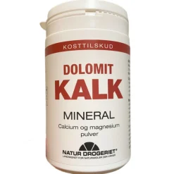 Natur Drogeriet Dolomit Kalkpulver Spisebrug< Kalk