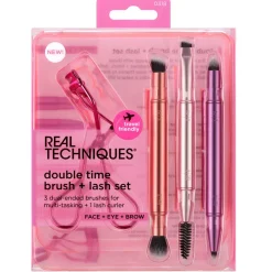 Real Techniques Makeupbørstesæt<Double Time Retractable Brush Set