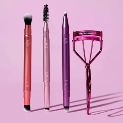 Real Techniques Makeupbørstesæt<Double Time Retractable Brush Set