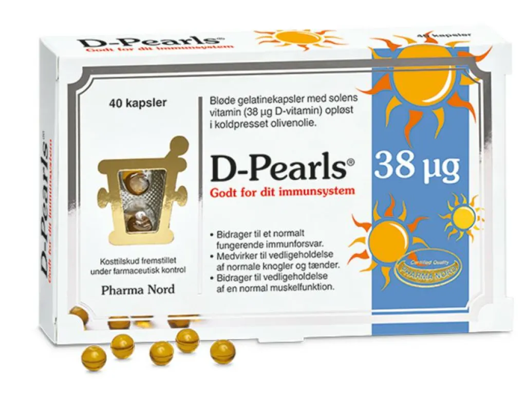 Pharma Nord D-Vitamin<D-Pearls 38 mcg