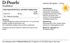 Pharma Nord D-Vitamin<D-Pearls 80 mcg