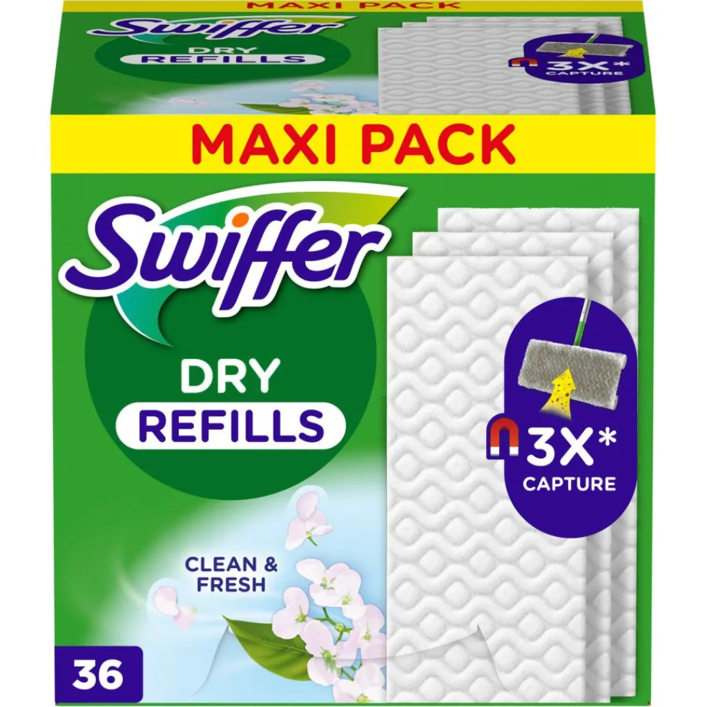 Swiffer Dry Refill 36ct Scented< Rengøring