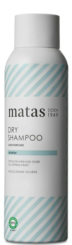 Matas Striber Tørshampoo<Dry Shampoo Uden Parfume