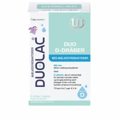 DUOLAC Børnevitaminer|Børnevitaminer<Duo+ D-dråber
