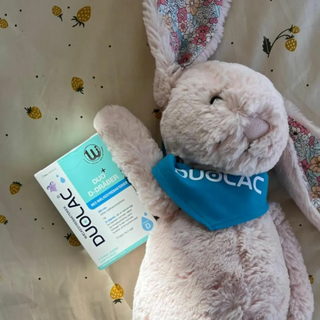 DUOLAC Børnevitaminer|Børnevitaminer<Duo+ D-dråber