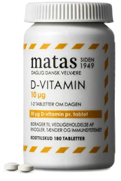 Matas Striber D-vitamin 10 µg< D-Vitamin