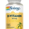 Solaray D-Vitamin>D-Vitamin 50 mcg