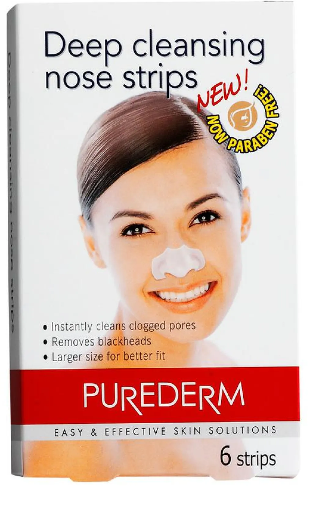 Purederm Masker>Dybderensende Næsestrip 6 stk.