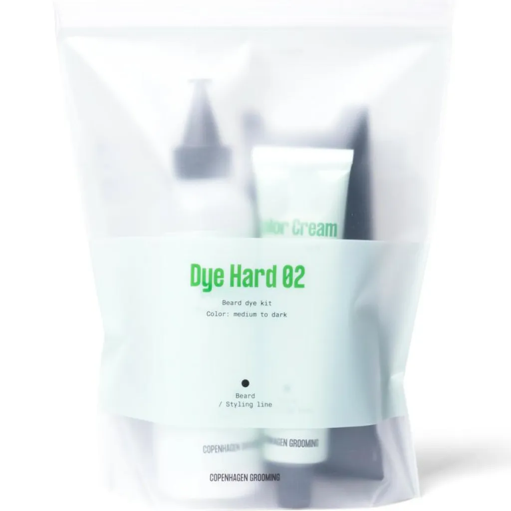Copenhagen Grooming Dye Hard 02 - skægfarve (medium til mørkt)< Skægfarve