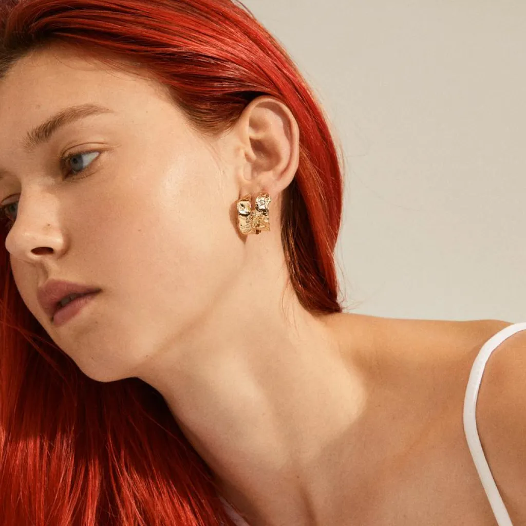 Pilgrim Smykker>Earrings Elara Gold Plated