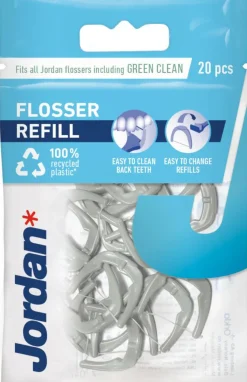 Jordan Mund & Tandpleje>Easy Clean Flosser Refill