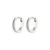 Pilgrim Smykker>Ebna Crystal Huggie Hoops