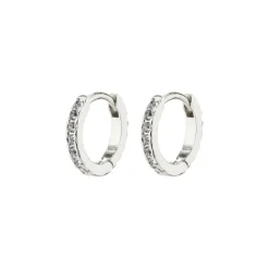 Pilgrim Smykker>Ebna Crystal Huggie Hoops