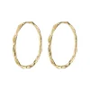 Pilgrim Eddy Genanvendt Organic Shaped Hoops< Smykker