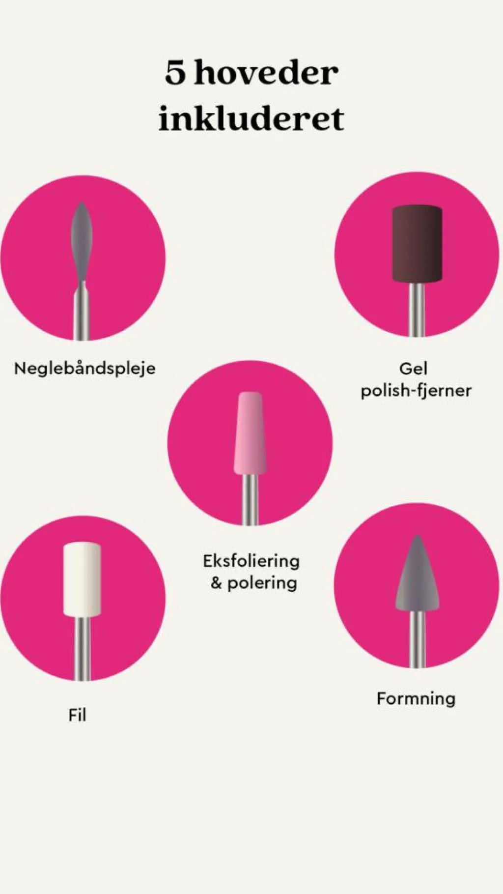 Le mini macaron Negletilbehør>E-File Nail Drill