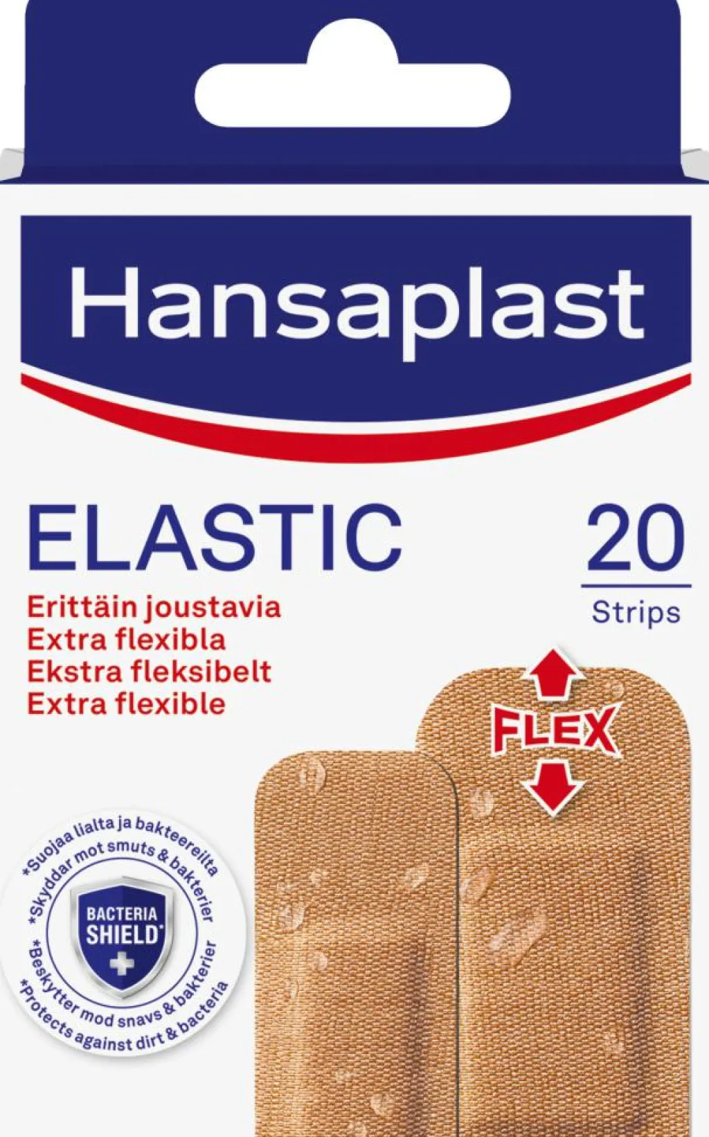 Hansaplast Sårplastre|Sårplastre<Elastic Strips