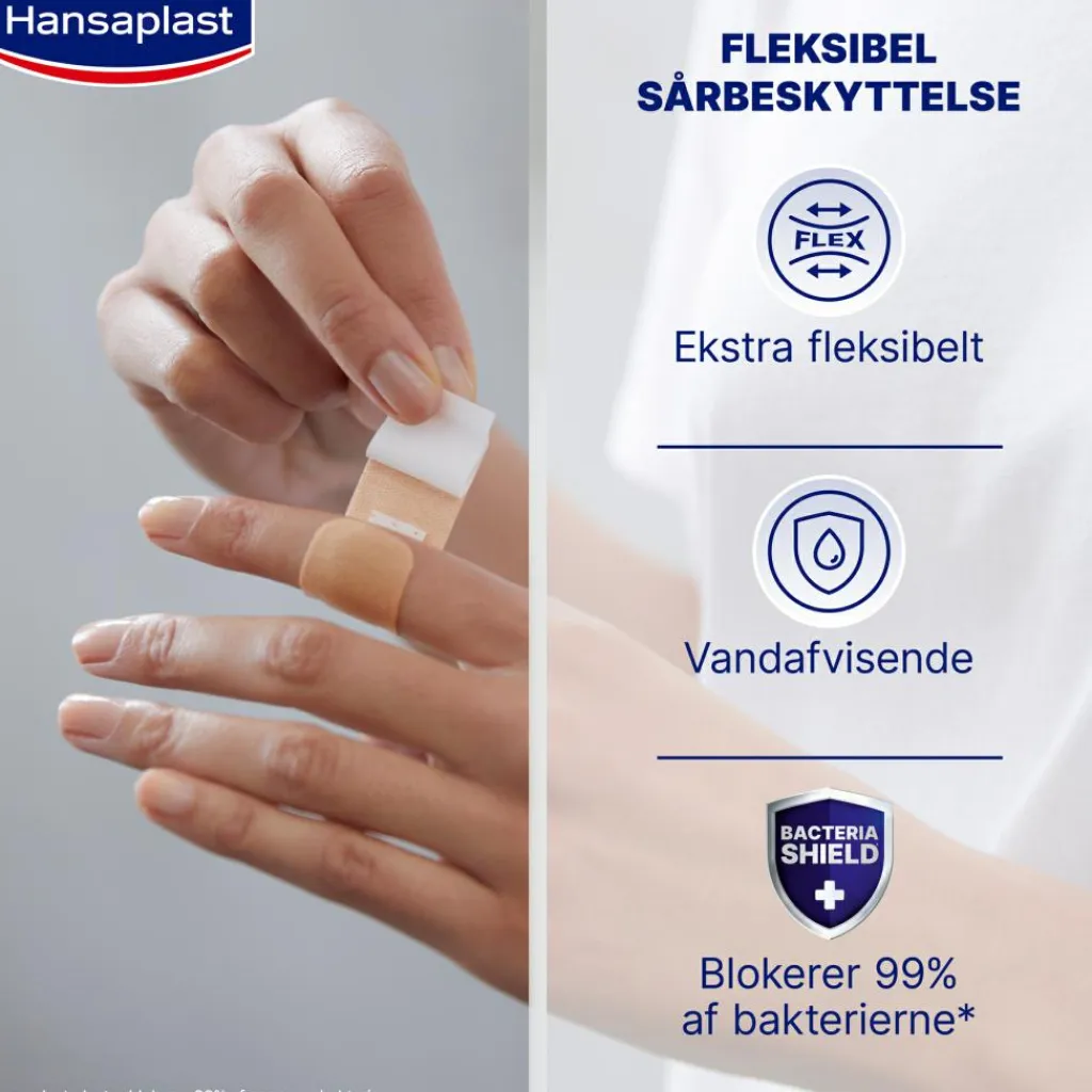 Hansaplast Sårplastre|Sårplastre<Elastic Strips