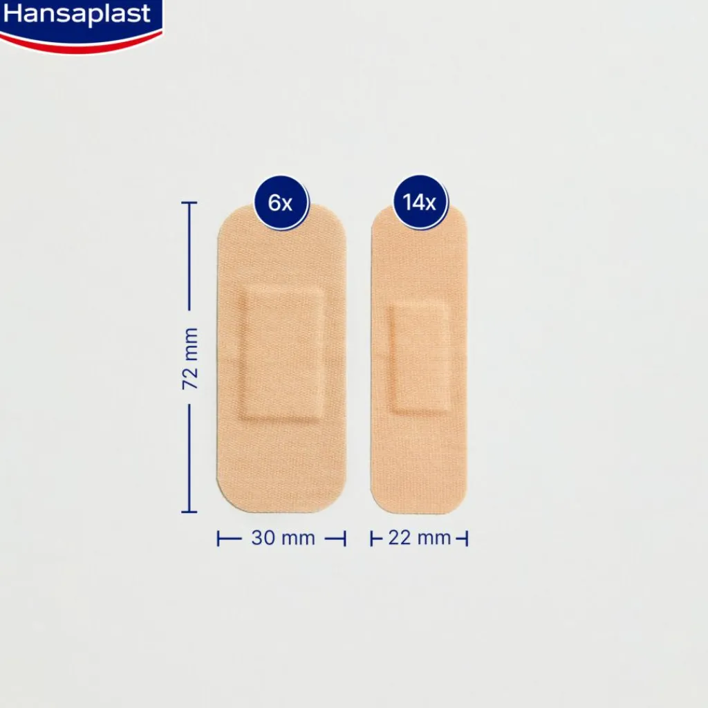 Hansaplast Sårplastre|Sårplastre<Elastic Strips