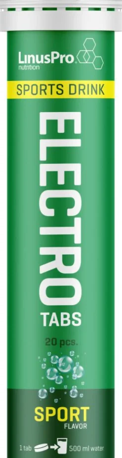 LinusPro Nutrition Electro Tabs< Elektrolytter