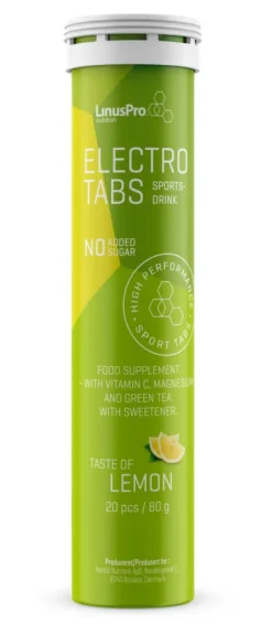 LinusPro Nutrition Elektrolyt Tabs< Elektrolytter