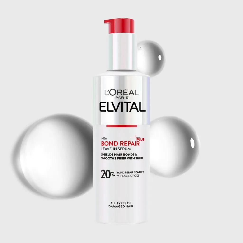 L'Oréal Paris Hårolie & Serum>Elvital Bond Repair Leave-in Serum for damaged hair