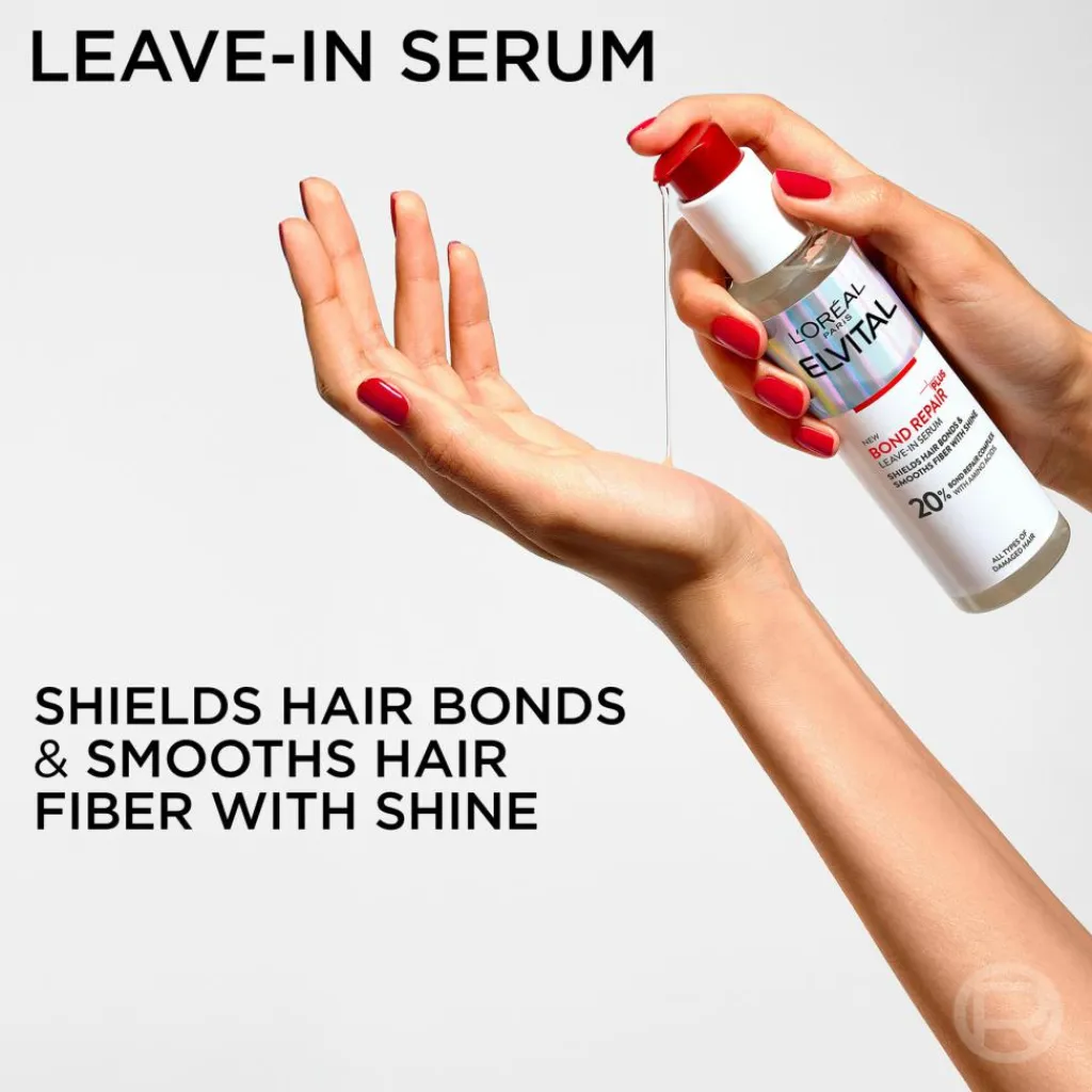 L'Oréal Paris Hårolie & Serum>Elvital Bond Repair Leave-in Serum for damaged hair