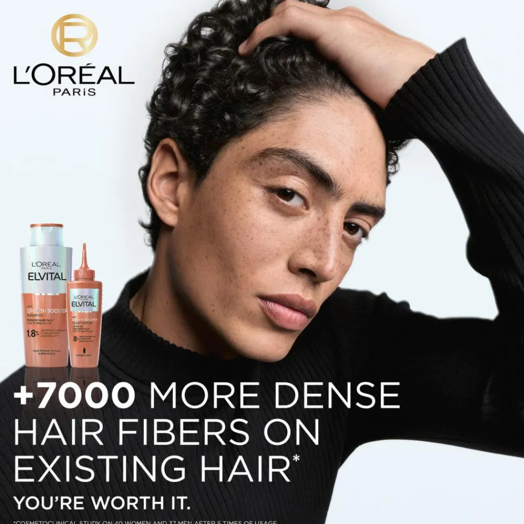 L'Oréal Paris Hårolie & Serum>Elvital Growth Booster Hårserum