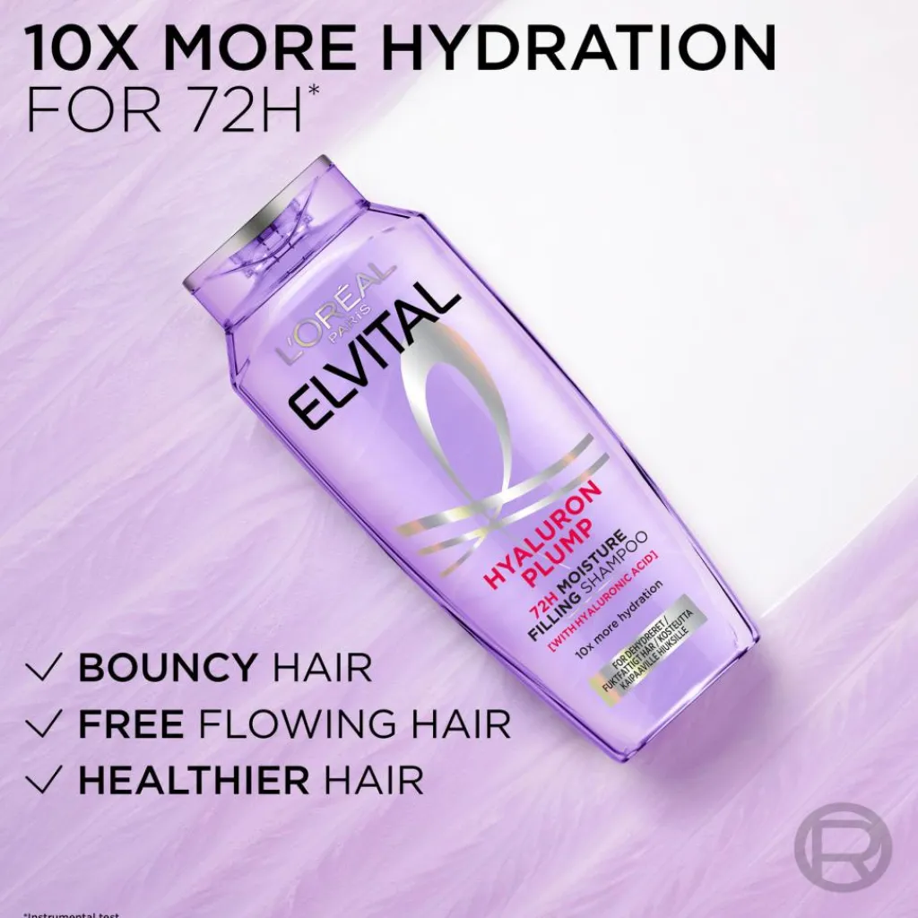 L'Oréal Paris Elvital Hyaluronic Plump Shampoo< Shampoo