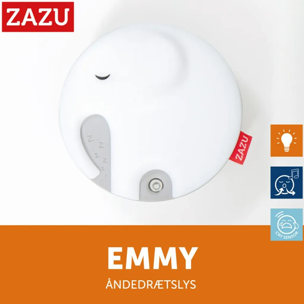 Zazu Natlamper|Lys & Lamper<Emmy the Elephant Breathing Light