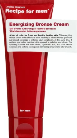 Recipe For Men Bronzer|Makeup Til Mænd>Energizing Bronze Cream
