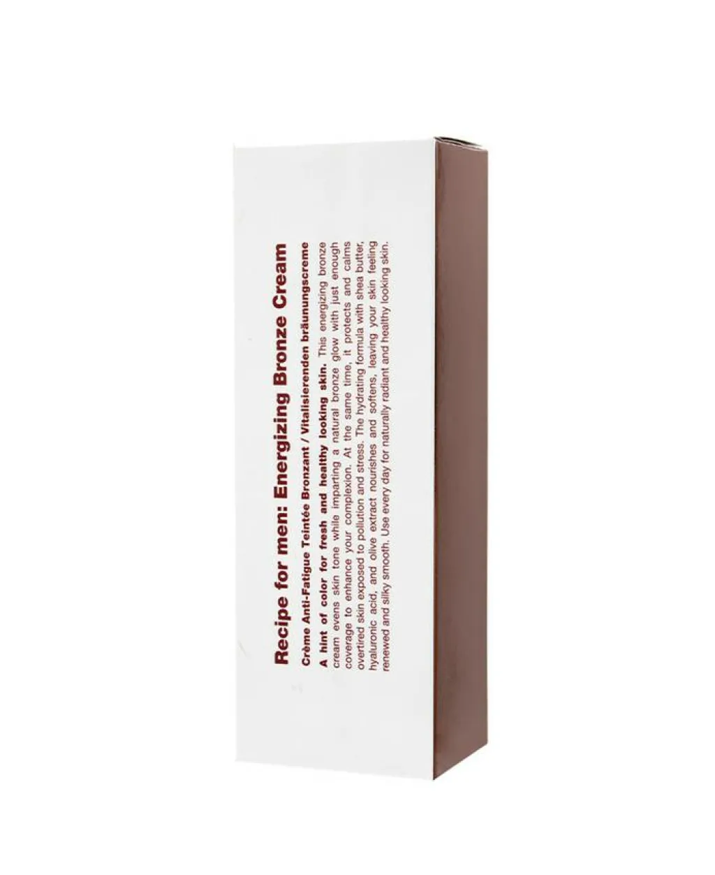 Recipe For Men Bronzer|Makeup Til Mænd>Energizing Bronze Cream