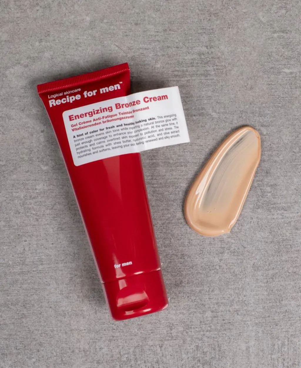 Recipe For Men Bronzer|Makeup Til Mænd>Energizing Bronze Cream