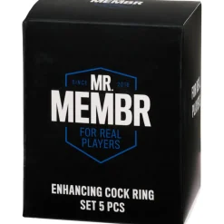 Mr. Membr Enhancing Penisring Sæt< Sexlegetøj Til Mænd