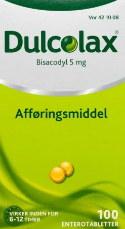 Dulcolax Forstoppelse|Forstoppelse<Enterotabletter 5 mg