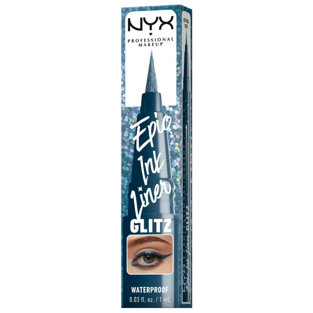 NYX PROFESSIONAL MAKEUP Eyeliner>Epic Ink Liner Glitz Vandfast Eyelinerpen