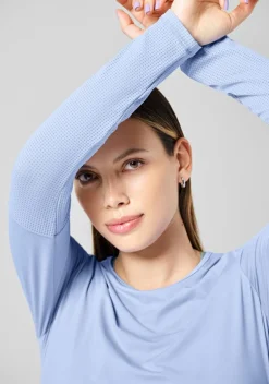 Casall Træningsbluser<Essential Mesh Detail Long Sleeve
