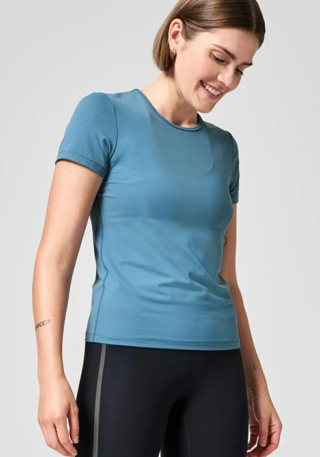Casall Træningsbluser>Essential Mesh Detail Tee