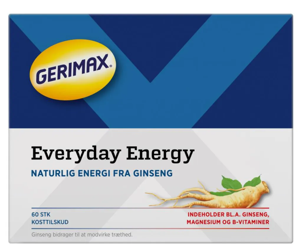 Gerimax Multivitaminer<Everyday Energy