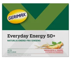 Gerimax Multivitaminer>Everyday Energy (50+)​