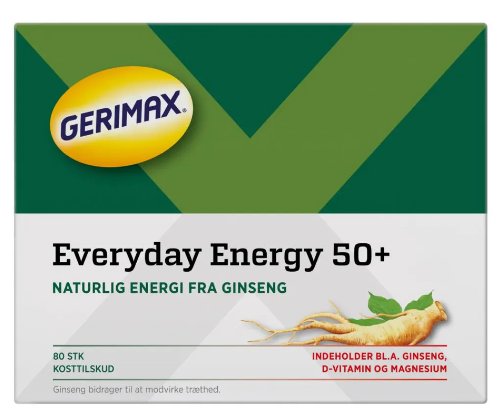 Gerimax Multivitaminer>Everyday Energy (50+)