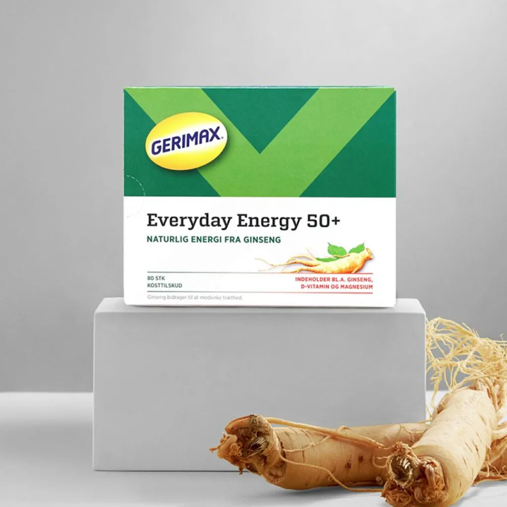 Gerimax Multivitaminer>Everyday Energy (50+)
