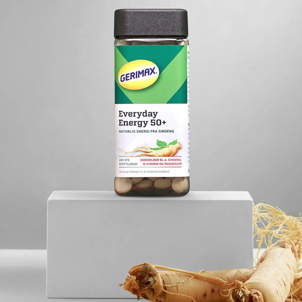 Gerimax Ginseng|Ingredienser<Everyday Energy (50+)