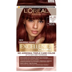 L'Oréal Paris Permanent Hårfarve<Excellence Universal Nudes Dark Red 030