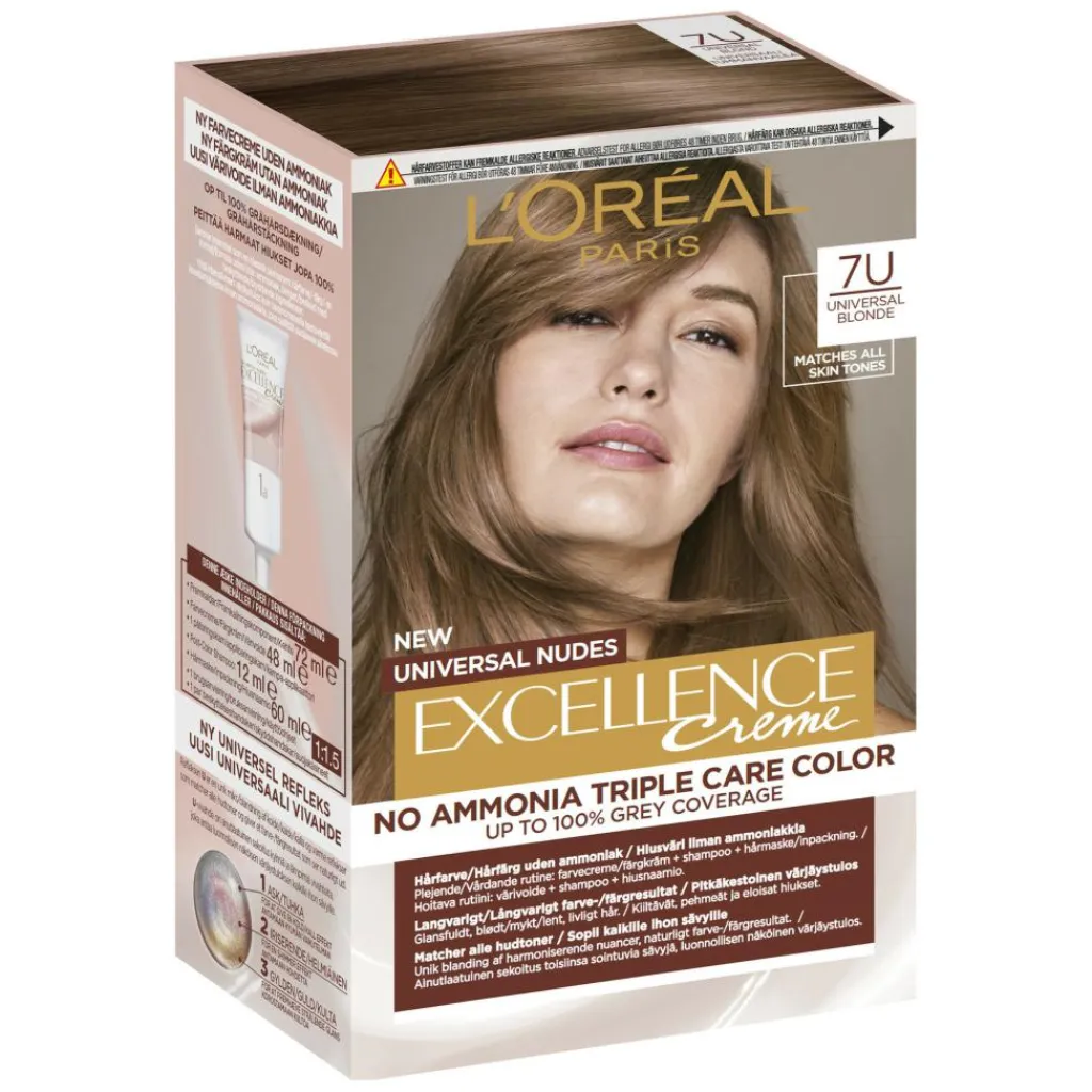 L'Oréal Paris Permanent Hårfarve>Excellence Universal Nudes Permanent Hårfarve