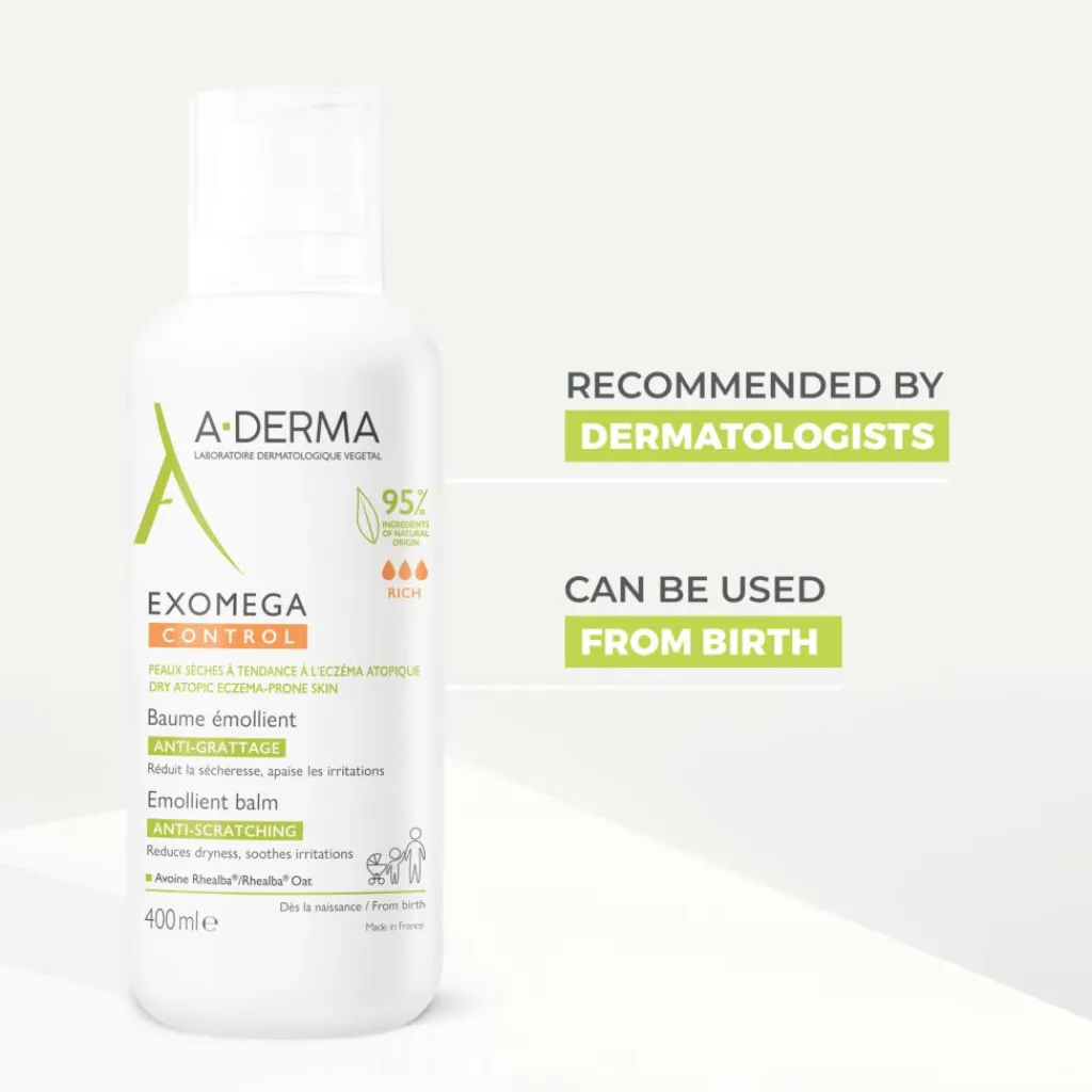 A-DERMA Babysalve|Hudpleje Til Børn>Exomega Control Anti-Scratching Balm