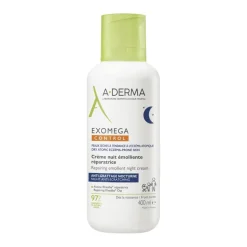 A-DERMA Exomega CONTROL Emollient Night Cream< Natcreme