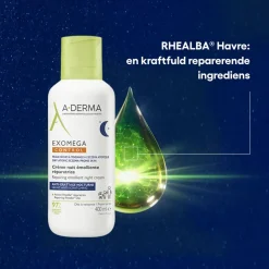A-DERMA Exomega CONTROL Emollient Night Cream< Natcreme