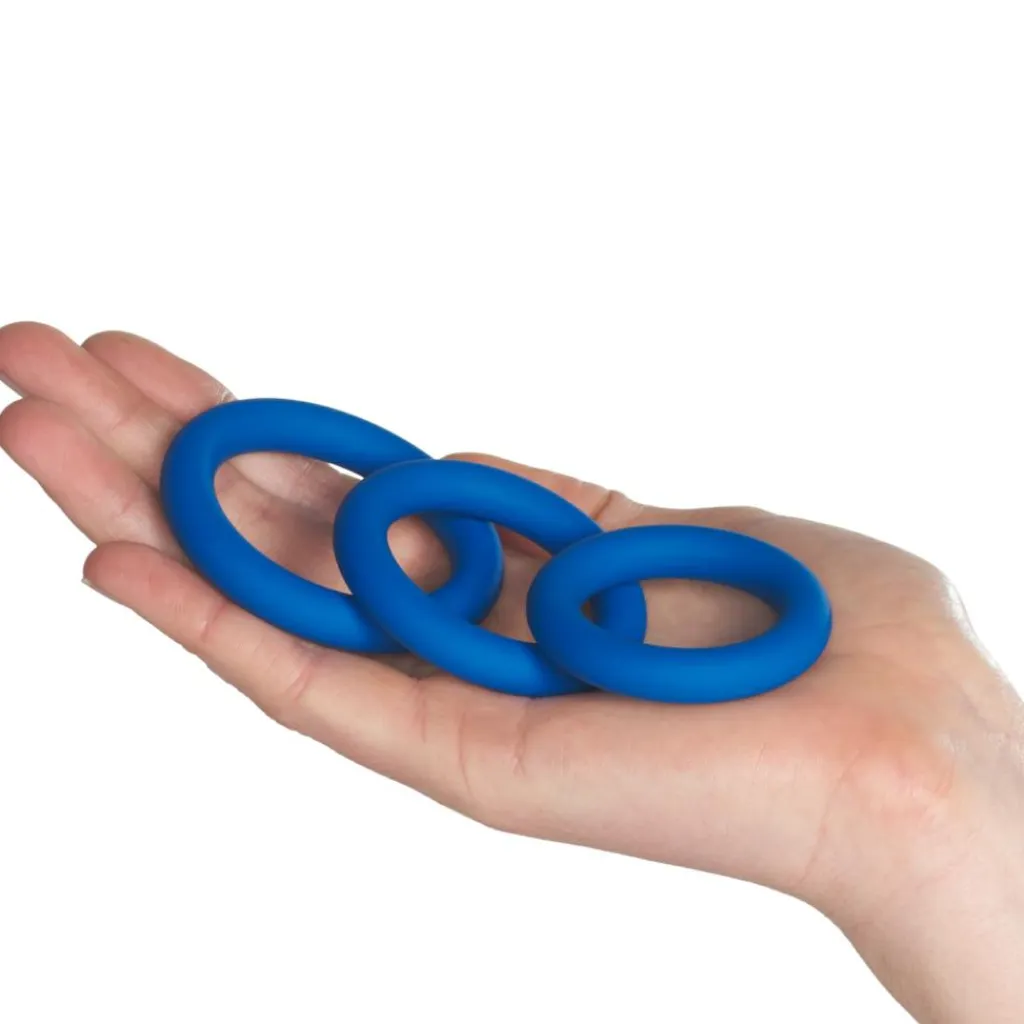 Mr. Membr Sexlegetøj Til Mænd>Extra Thick Cock Ring Sæt